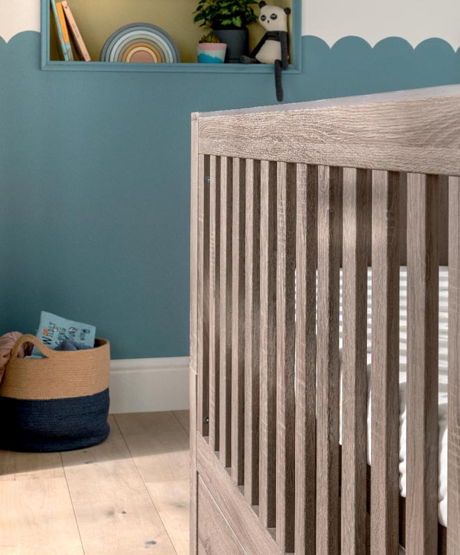 Mamas & Papas Bed Franklin - Grey Wash