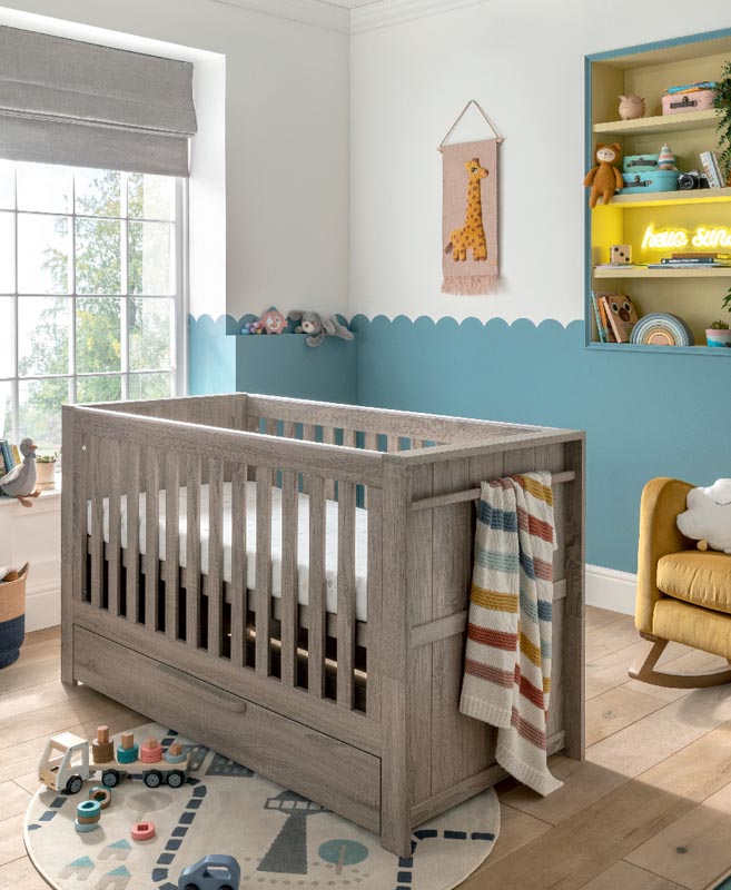 Mamas & Papas Bed Franklin - Grey Wash