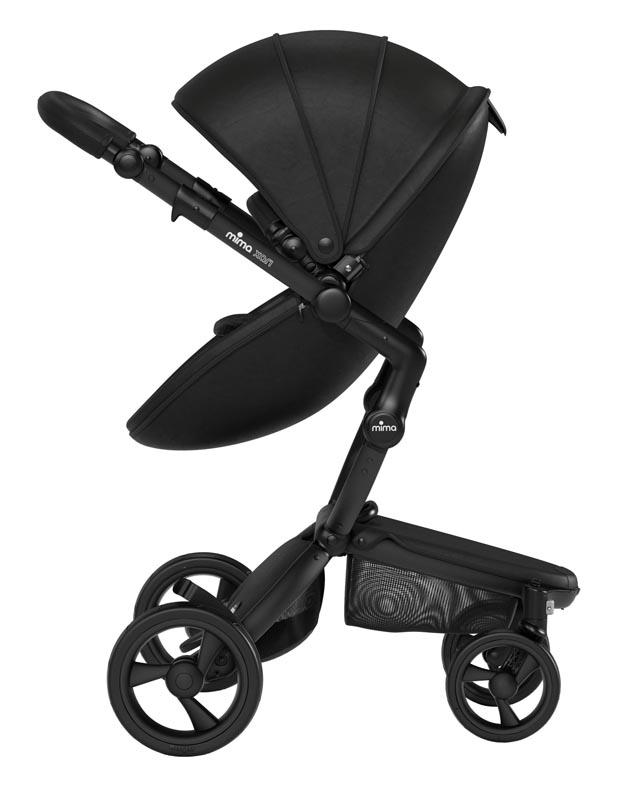 Комбинирана бебешка количка Mima Xari 2в1 – black