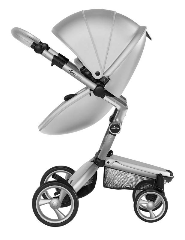 Комбинирана бебешка количка Mima Xari 2в1  – argento