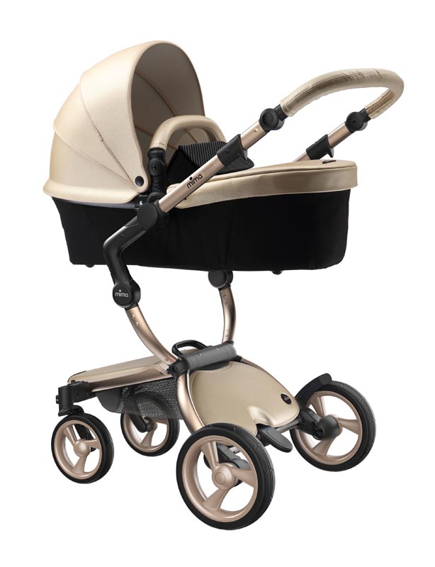 Комбинирана бебешка количка Mima Xari 2в1  – champagne