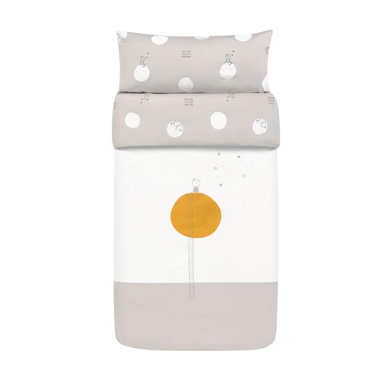 Baby Clic Sheet set 70x140cm - Dreamer Grey