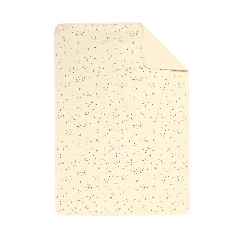 Baby Clic Бебешко одеяло 80х110см - Confetti Ivory