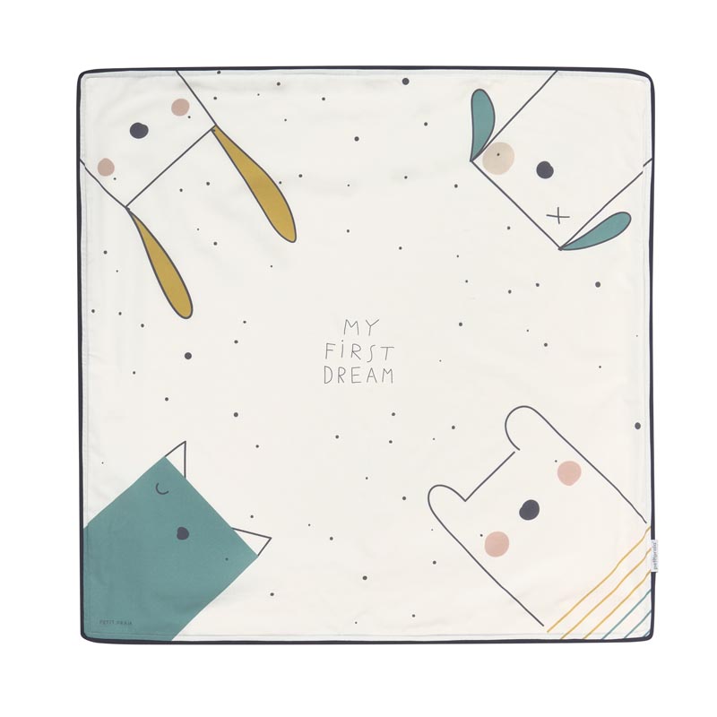 Petit Praia Baby blanket 80x80cm - Wild