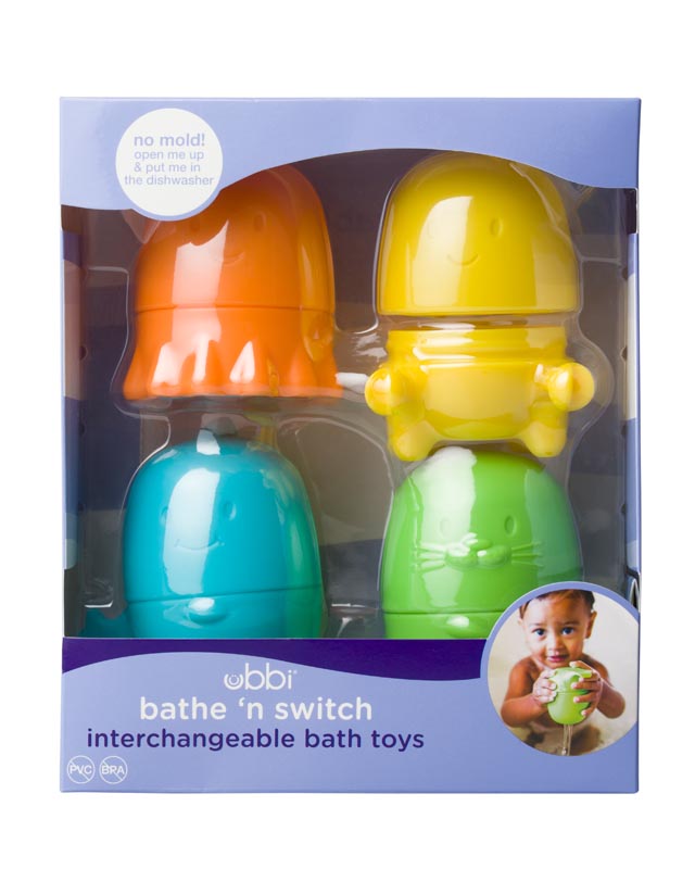 Ubbi Shape-changing bath toys