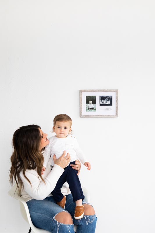 Pearhead Photo frame, photo video frame and bracelet - Rustic