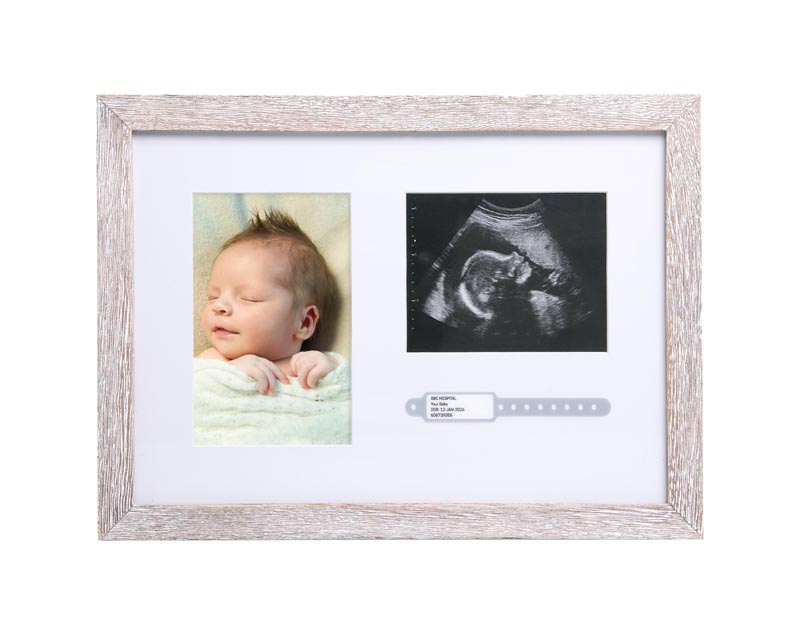 Pearhead Photo frame, photo video frame and bracelet - Rustic