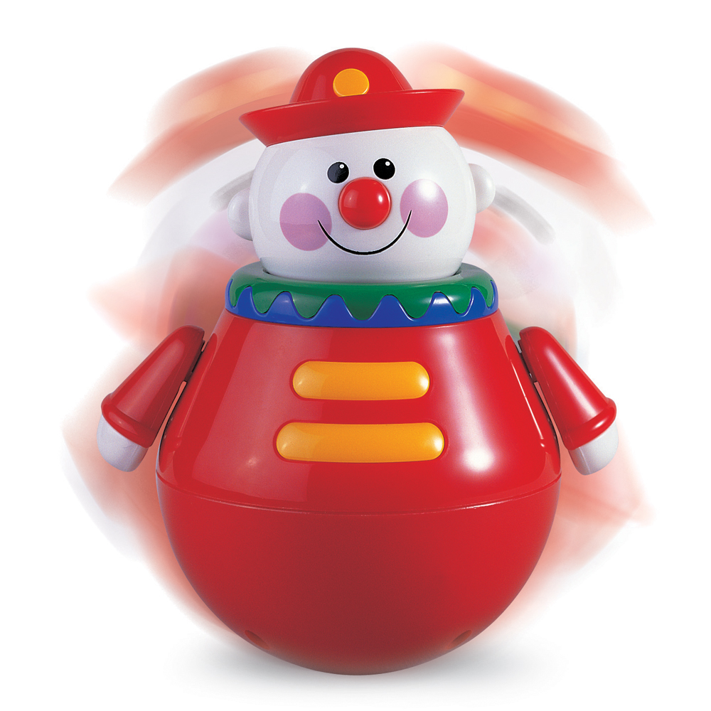 Classic - Roly Poly Chiming Clown - 6m+
