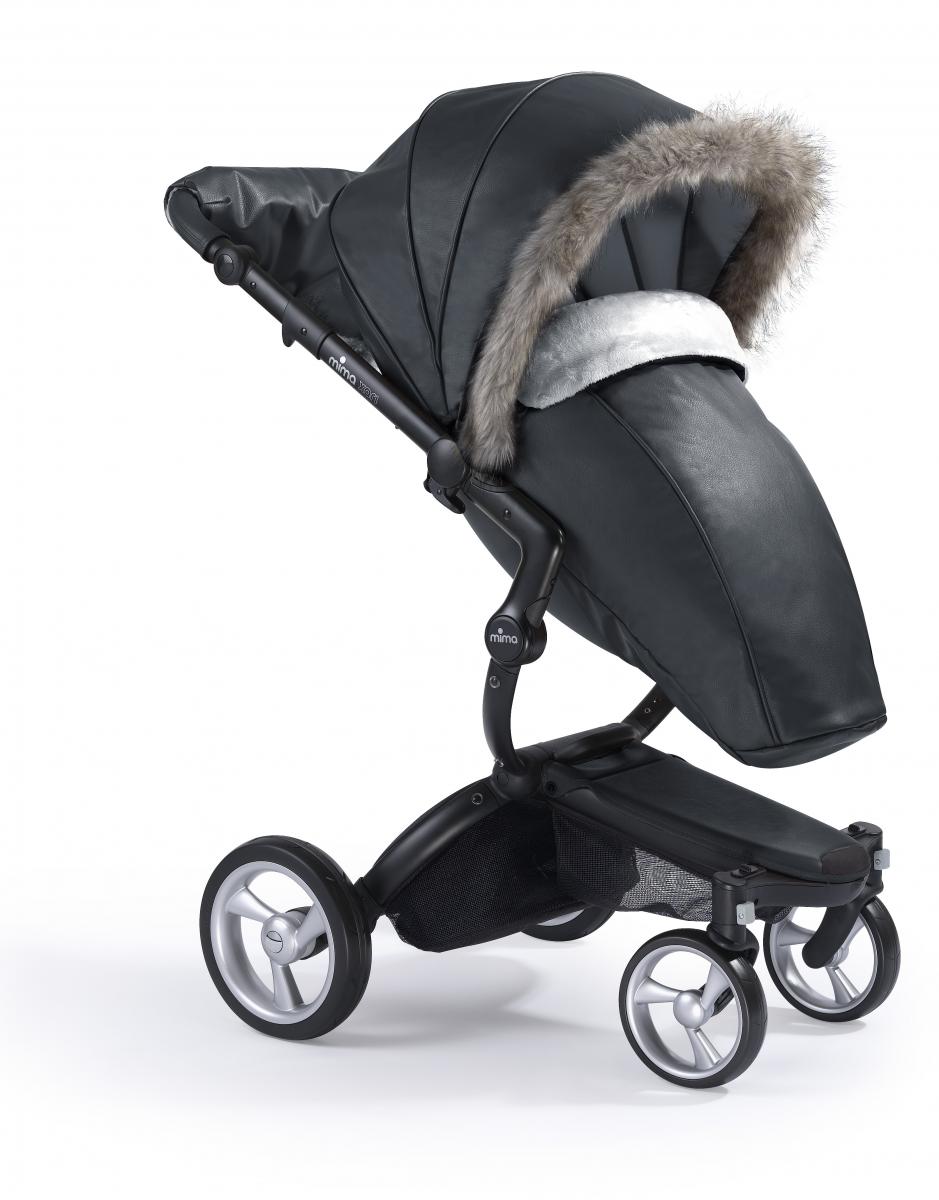 Mima Winter stroller set Xari - Black