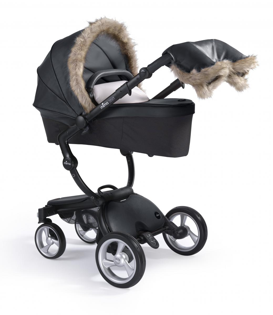 Mima Winter stroller set Xari - Black