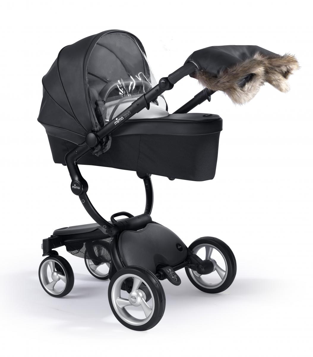 Mima Winter stroller set Xari - Black