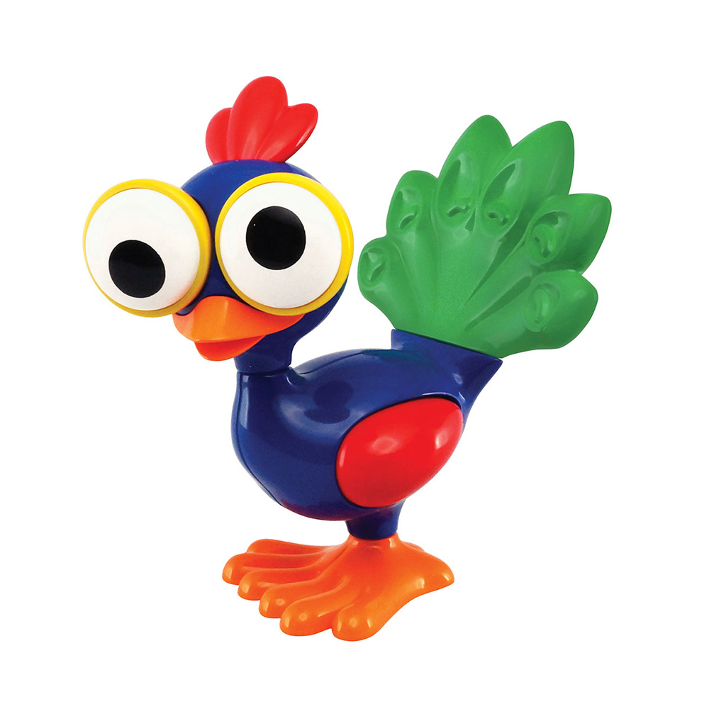 Играчка Паун с въртящи се очи - Classic - 3м+