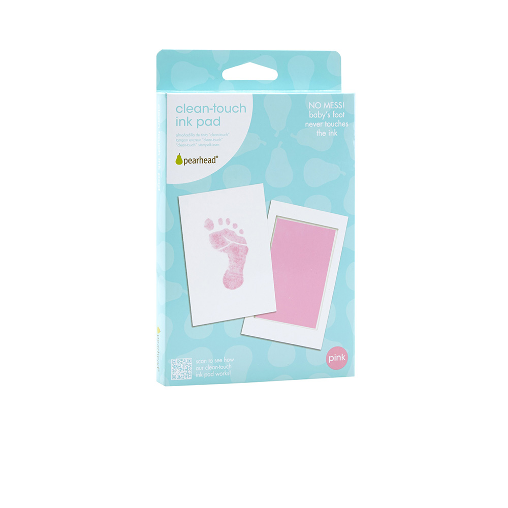 Мастилен отпечатък - розов