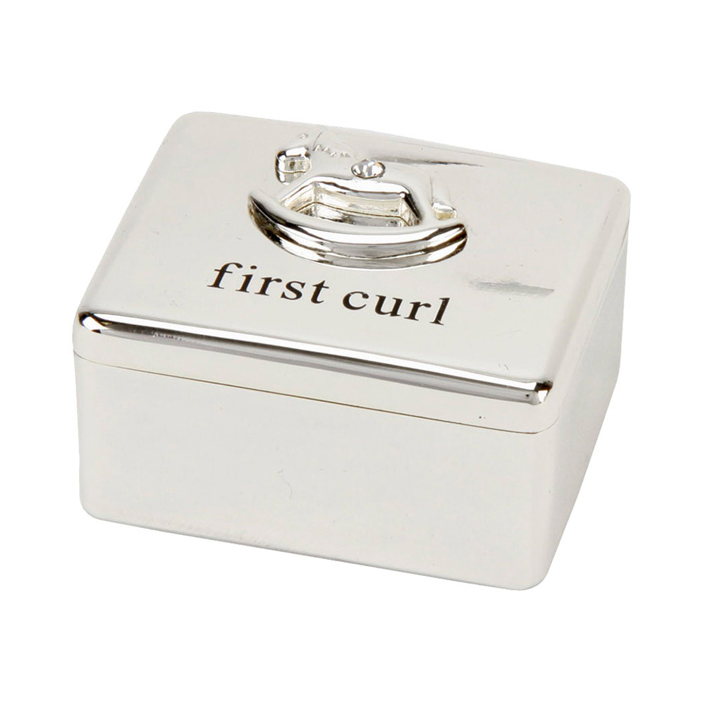 Bambino Silver Plated Lock Box