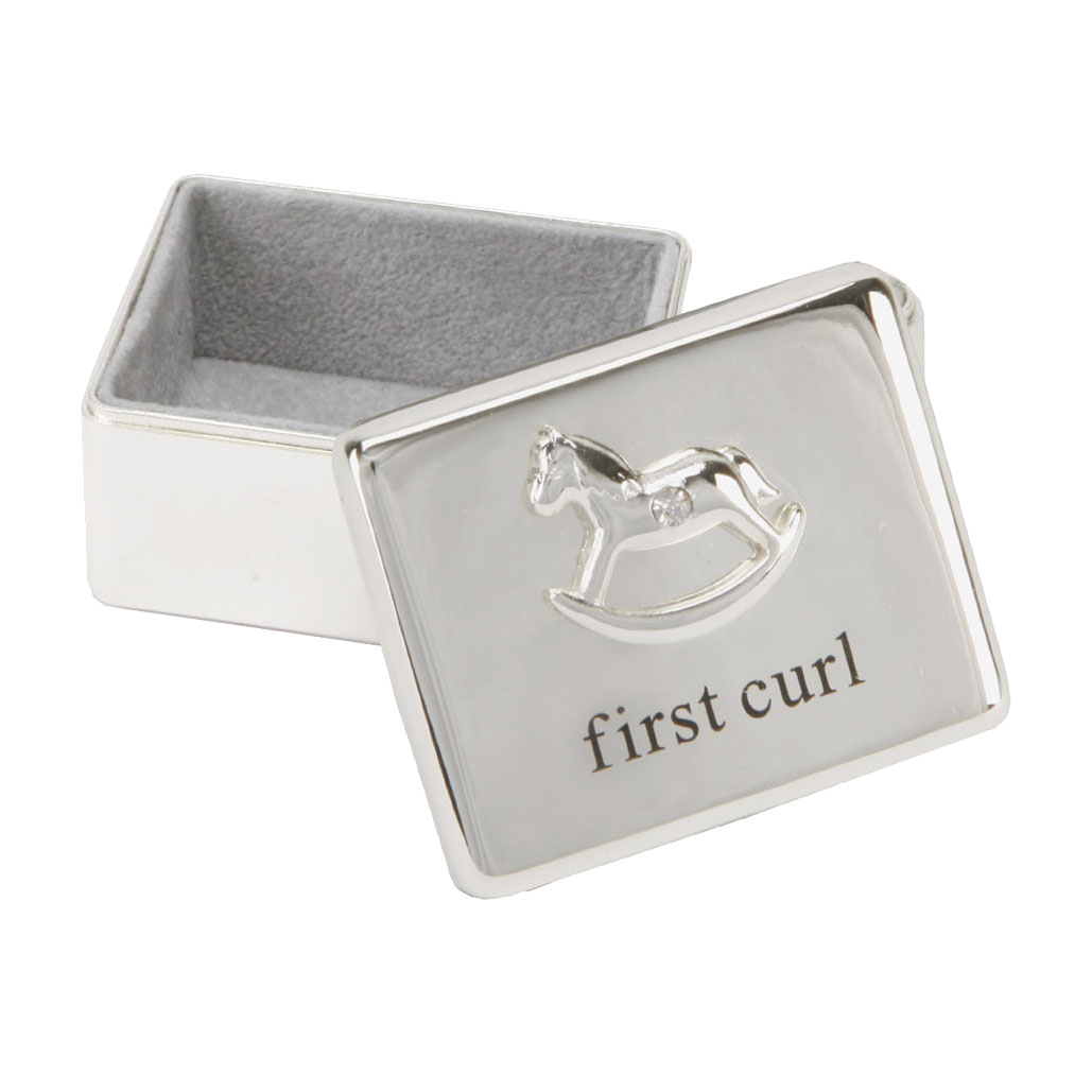 Bambino Silver Plated Lock Box
