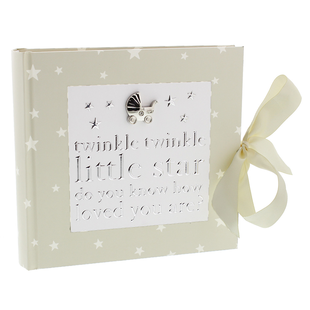 Bambino Photo album with silver decoration