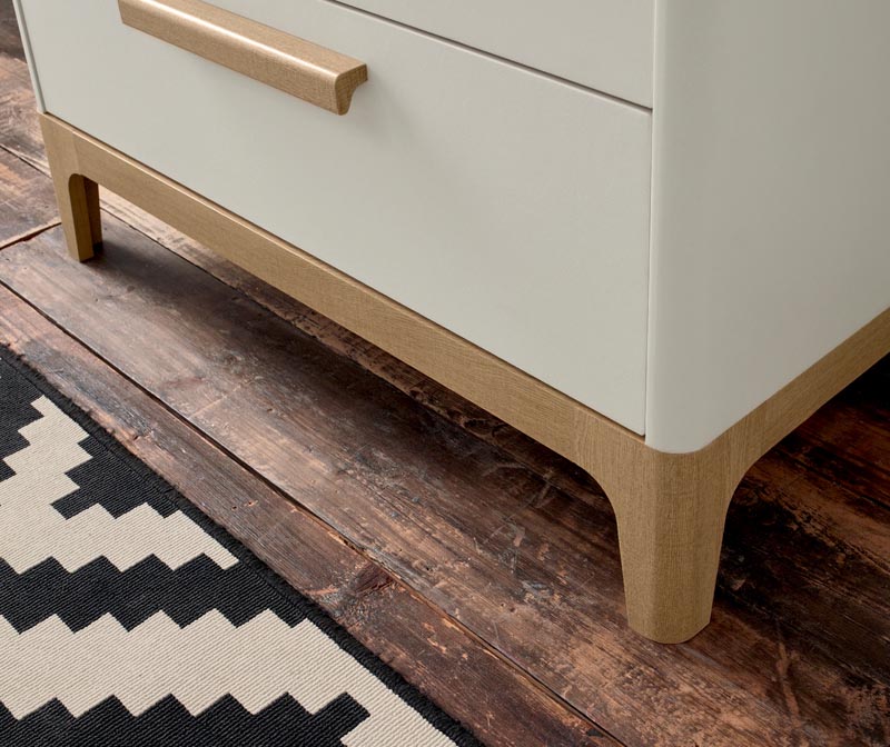 Mamas & Papas Wardrobe - Caprio White/Natural
