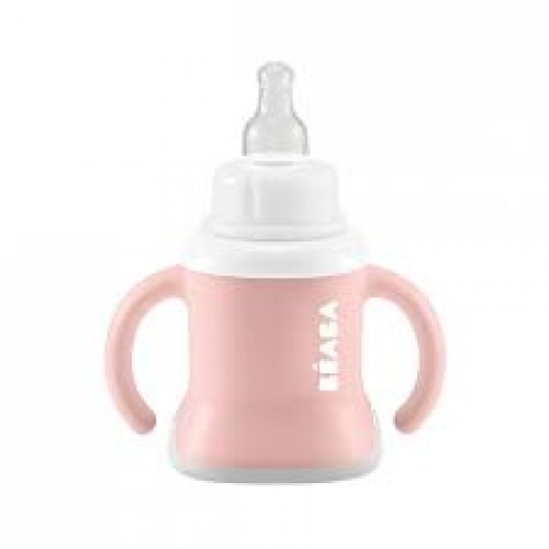 BEABA 3-в-1 преходна чашка 150 мл old pink
