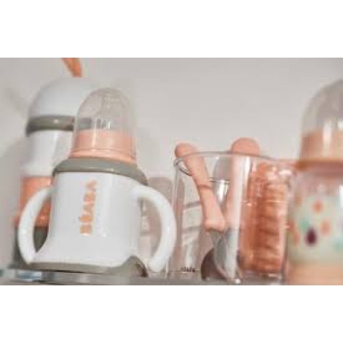 BEABA 3-в-1 преходна чашка 150 мл old pink