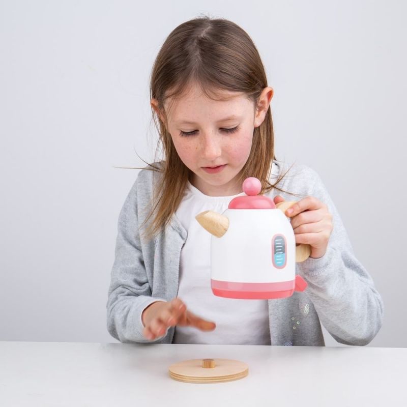 Дървена кана - Розова