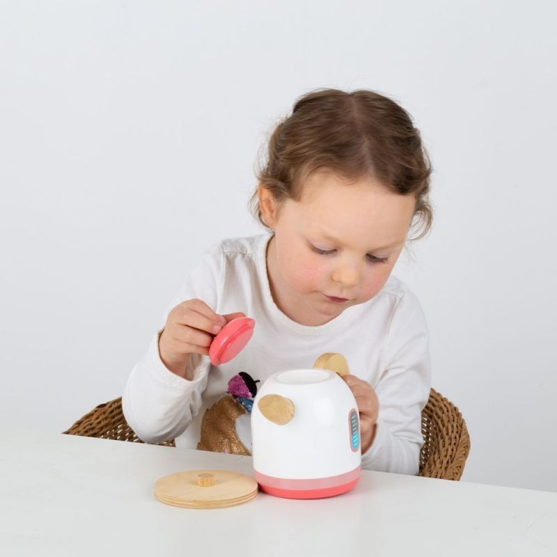 Дървена кана - Розова