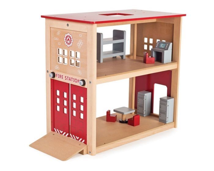 Дървена пожарна станция