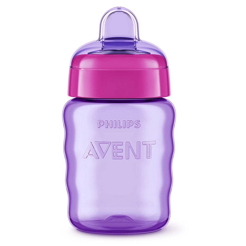 Philips AVENT Чаша за лесен преход без дръжки 9м+, 260 мл, розова