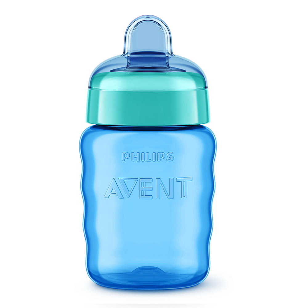 Philips AVENT Чаша за лесен преход без дръжки 260 мл, 9м+, синя