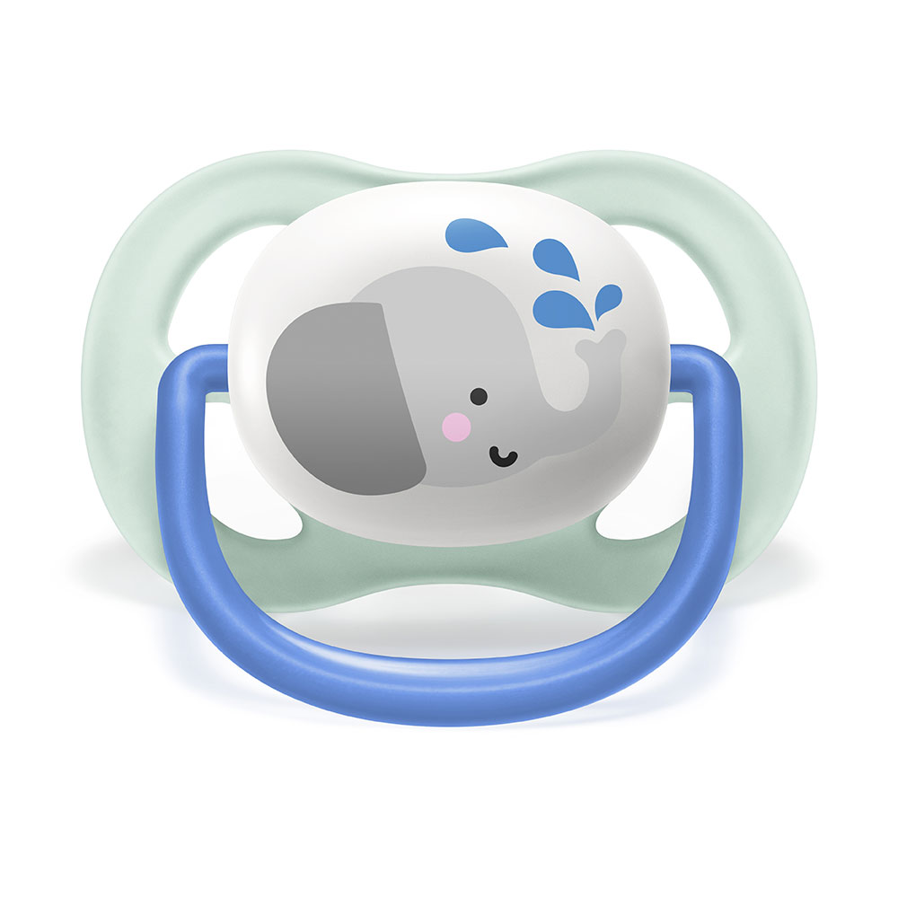 Залъгалки Ultra Air Animals 0-6м с декор Слон и Пингвин