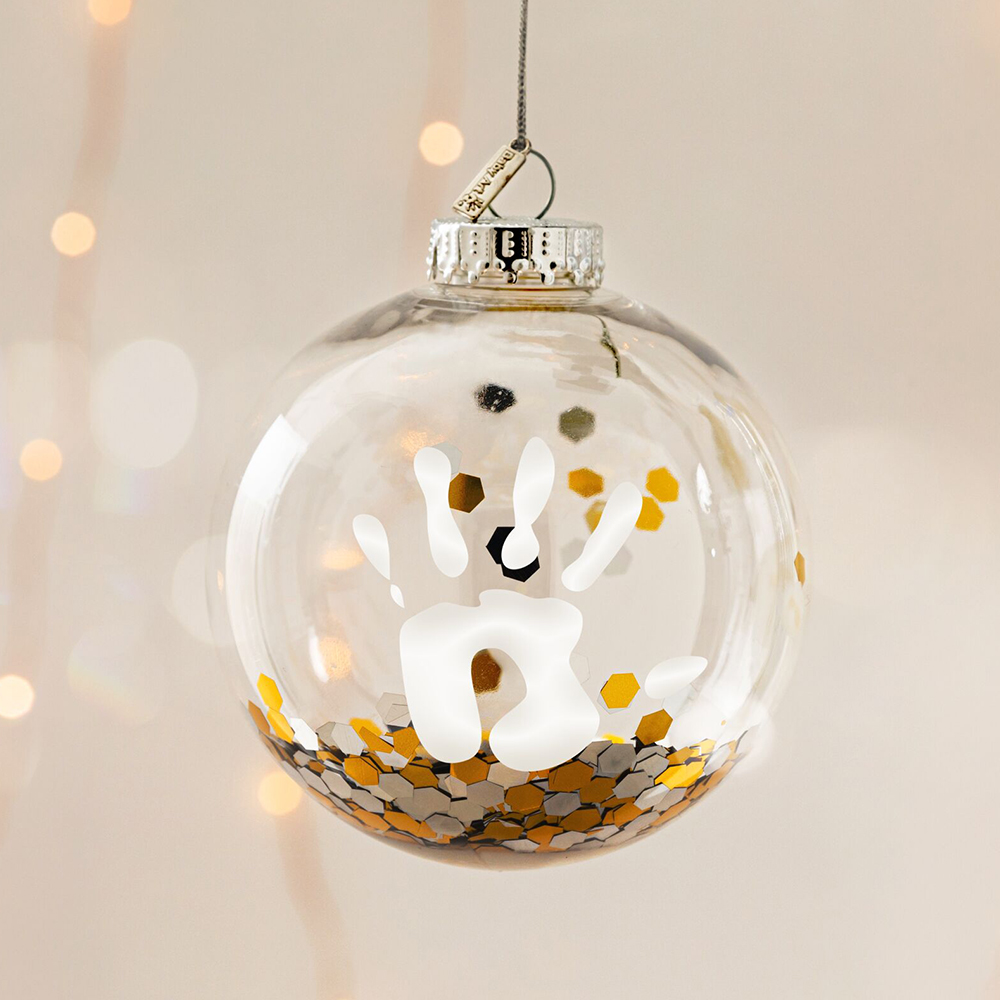 Коледна топка Christmas Ball прозрачна