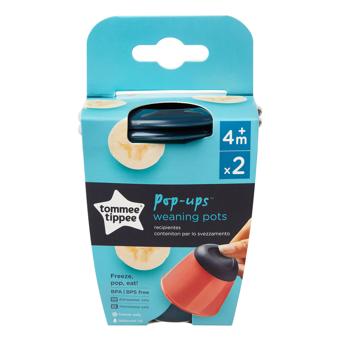 Големи контейнери за храна 120мл, 2 бр/оп