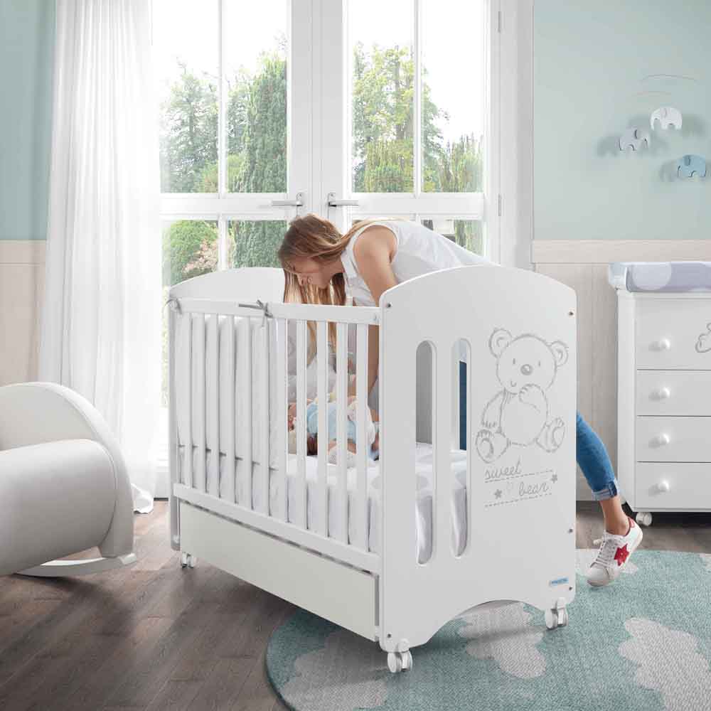 MICUNA Детско Легло-кошара Sweet Bear 60/120 см
