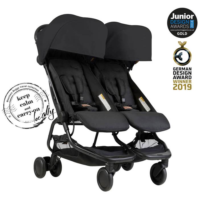 Mountain Buggy Twin stroller Nano DUO Black
