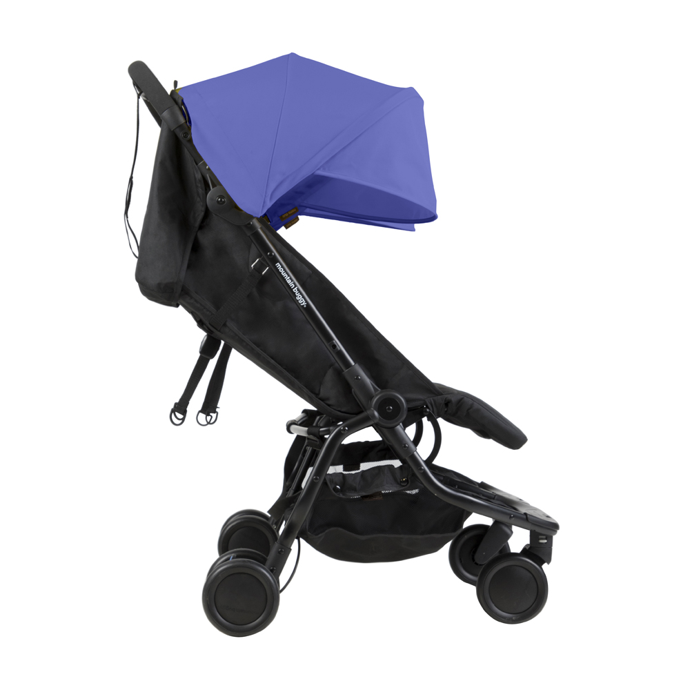 Mountain Buggy Количка за две деца Nano DUO Nautical (черно и синьо)