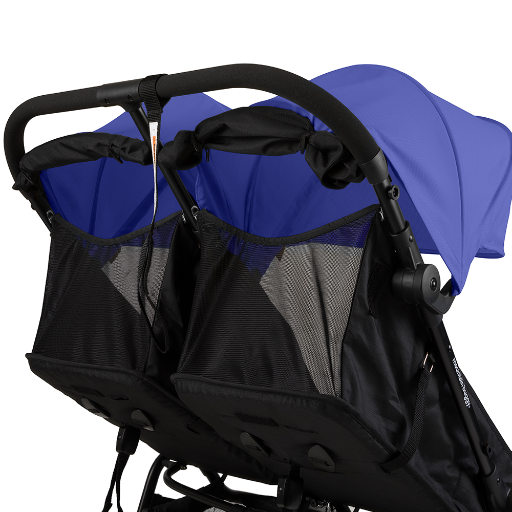 Mountain Buggy Количка за две деца Nano DUO Nautical (черно и синьо)