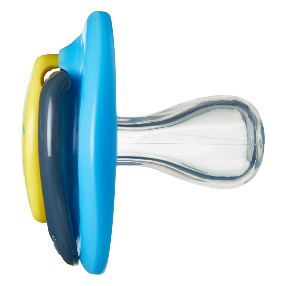 Tommee Tippee Ортодонтични залъгалки FUN STYLE, 6-18м, 2 бр./оп., Пилета