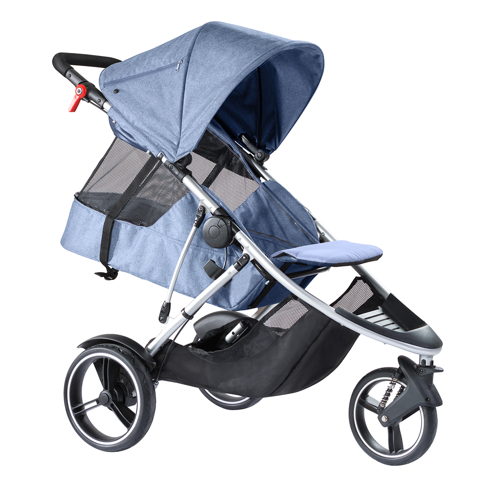 Phil & Teds Dash V5 Stroller for one or more children, blue