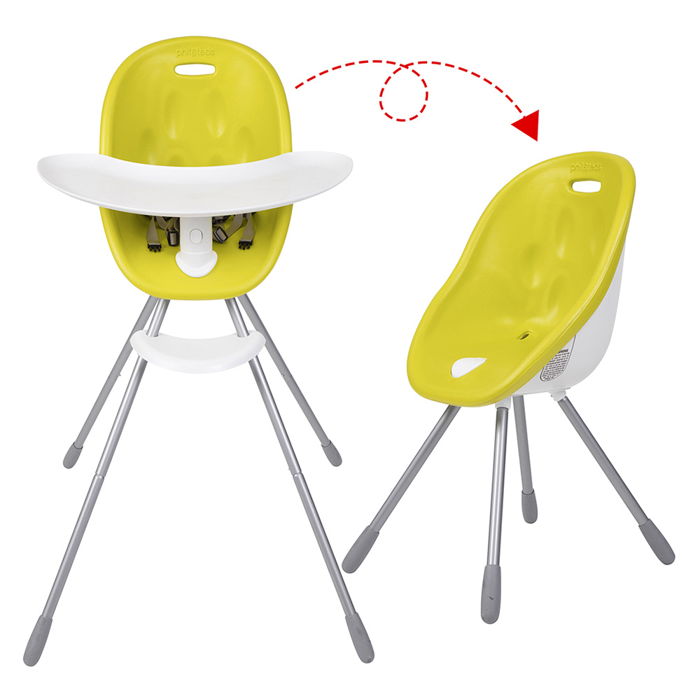 Трансформиращо се столче за хранене Poppy™, лайм
