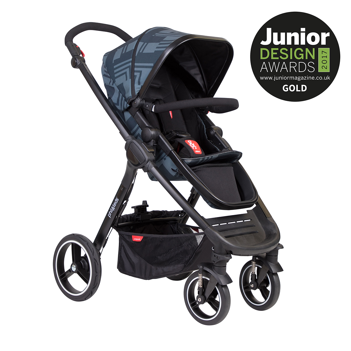 Phil & Teds Stroller MOD, Noir