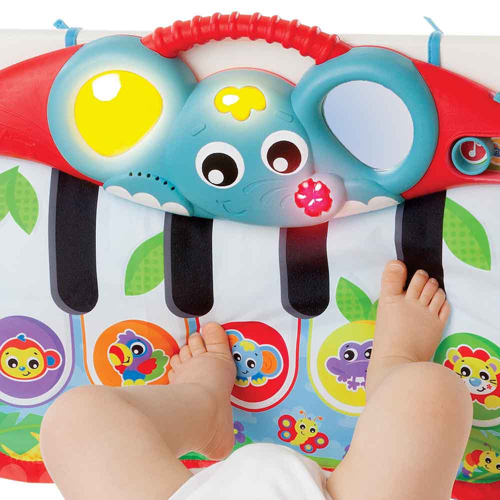 PLAYGRO 4-в-1 Музикално пиано за ръце/крачета (със светлини), 0м+