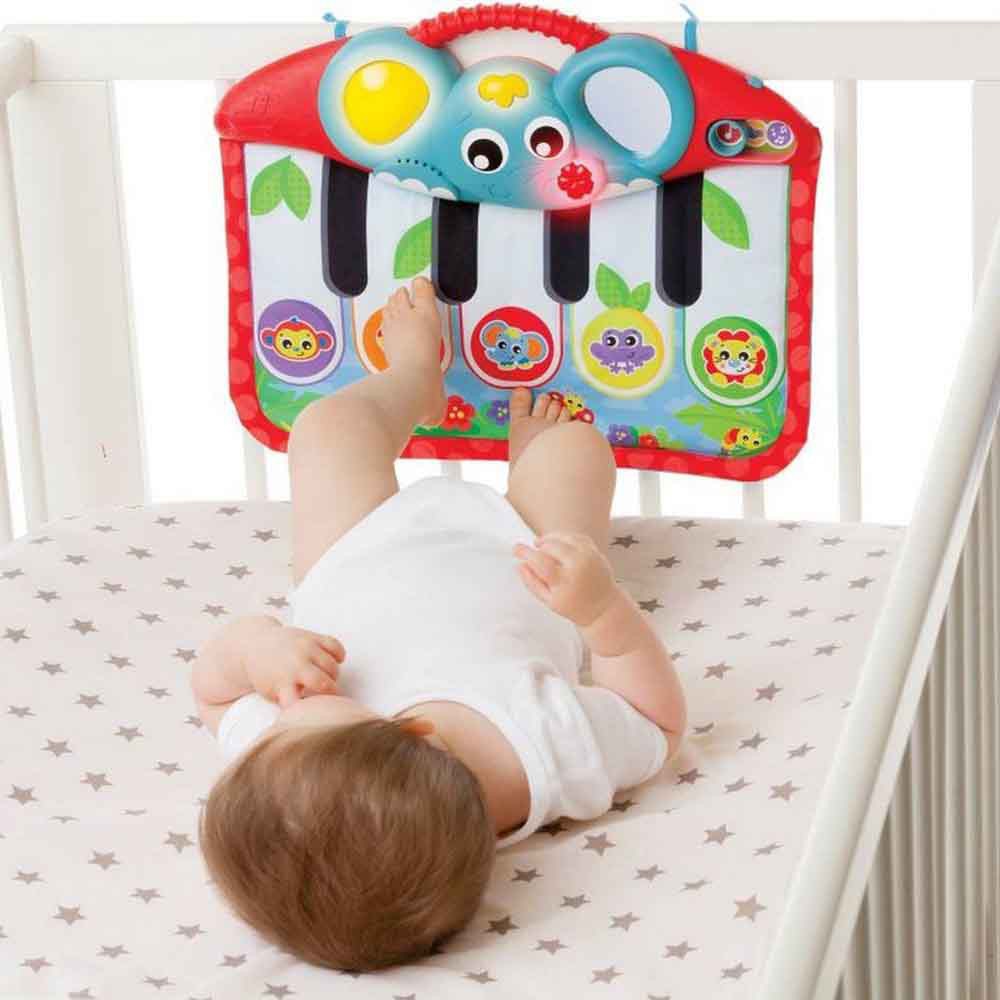 PLAYGRO 4-в-1 Музикално пиано за ръце/крачета (със светлини), 0м+