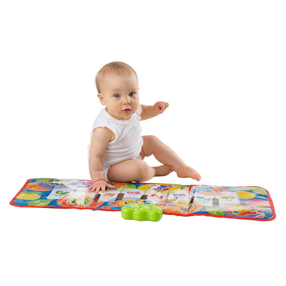 PLAYGRO Музикално пиано-пътека 3-в-1 със звуци от Джунглата 6м+