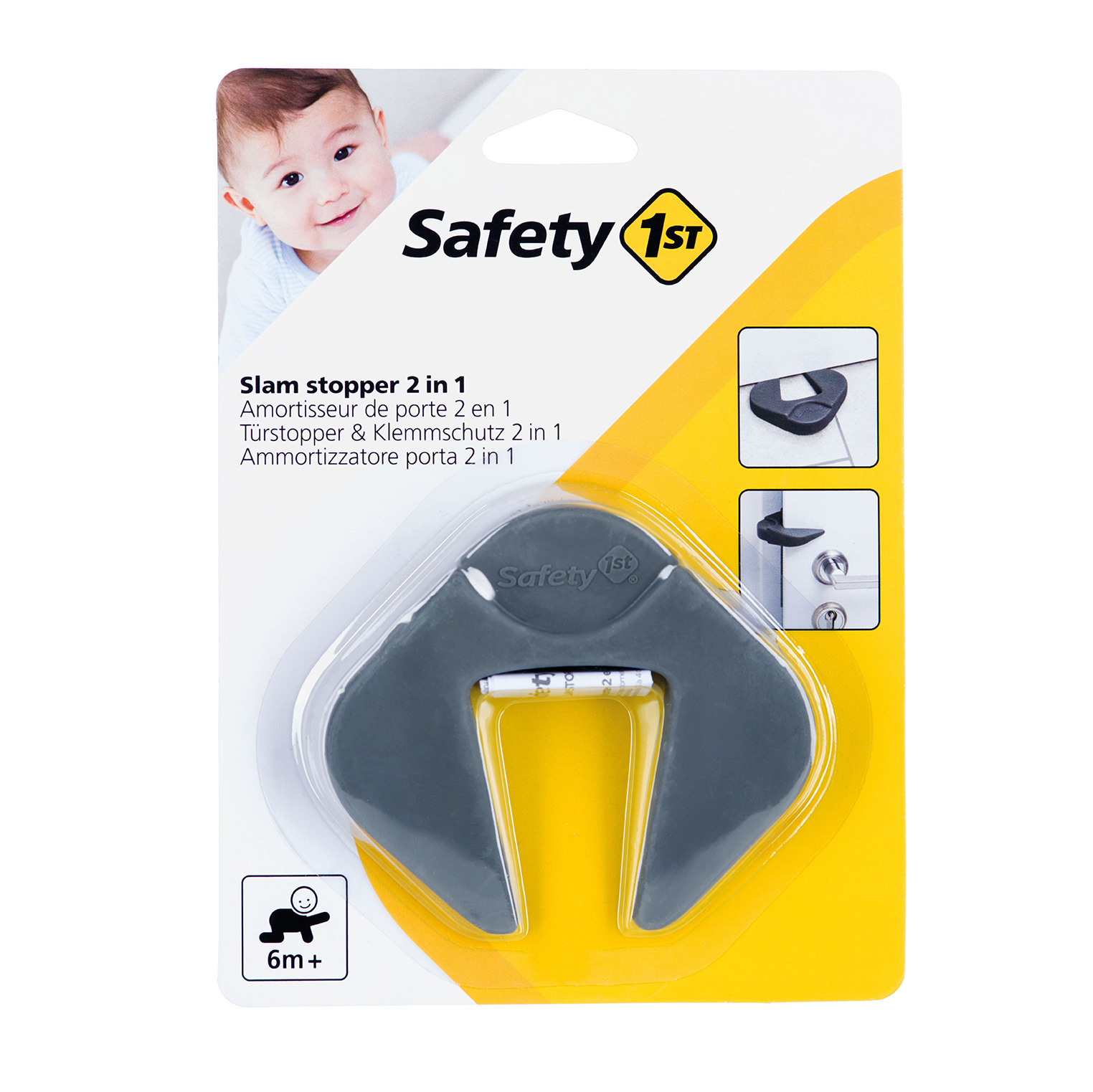 SAFETY 1st Предпазител срещу затръшване на врата  2в1