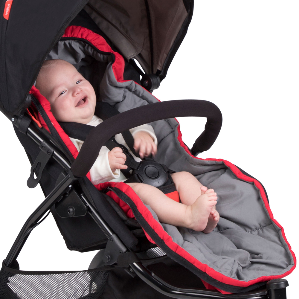 Спален чувал Snuggle & Snooze в червено и черно