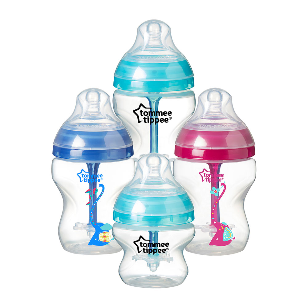 Tommee Tippee Биберони Advanced Anti-Colic Slow, 1 капка, 0м+, 2 бр/оп
