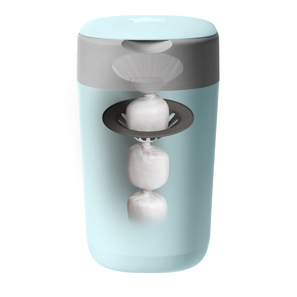 Tommee Tippee Хигиенен кош за памперси Twist&Click – СИН