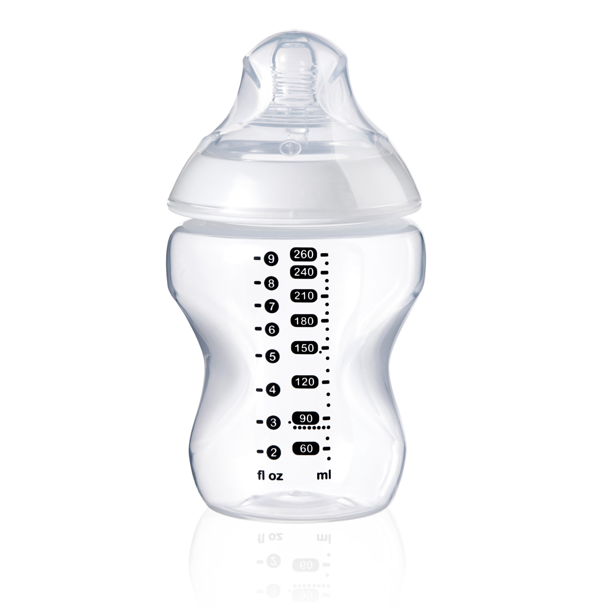 Tommee Tippee Шише за хранене Easi-Vent 0м+, 260 мл, 2 бр./оп.