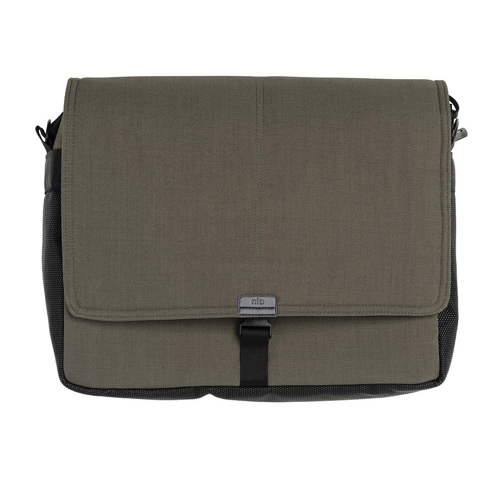 Mutsy NIO Stroller Bag in Sea Green with Adjustable Long Shoulder Handle and Padded Changing Pad