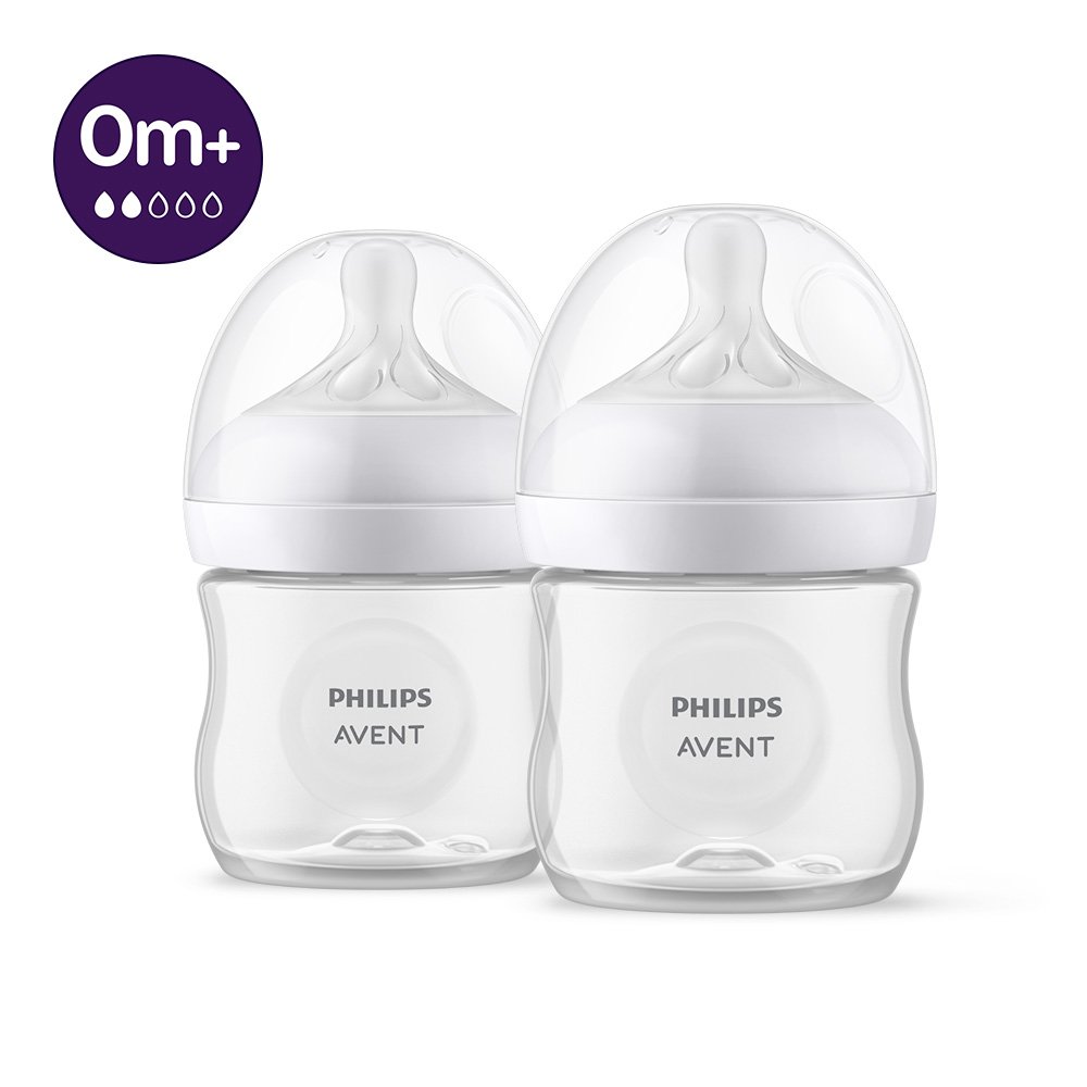 Philips AVENT SCD340/31 Electric breast pump set Natural Motion Advanced + 4 Natural Response bottles, 5 VIA containers, pacifier, pads and cleaning brush