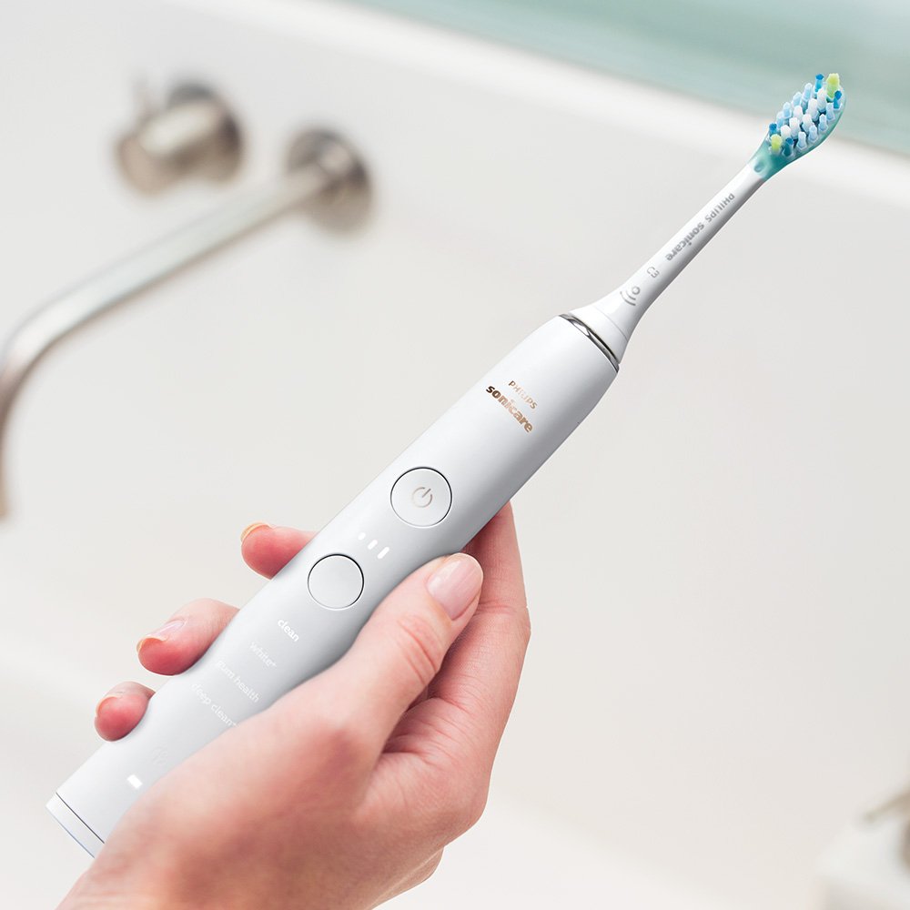 Philips Sonicare Power Flosser 3000 Interdental Water Flosser and Sonic Electric Toothbrush Diamond Clean Series 9000, Philips Sonicare HX3886/41